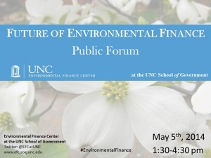 Future of Environmental Finance Public Forum